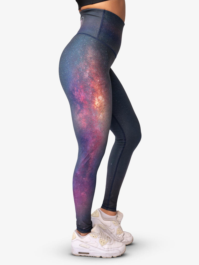 Anarchy Apparel Compression Leggings, Midnight Sky